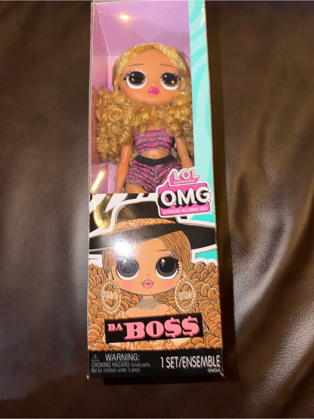 L.O.L. Surprise! Da Boss Blonde Doll - Pink & Black Outfit